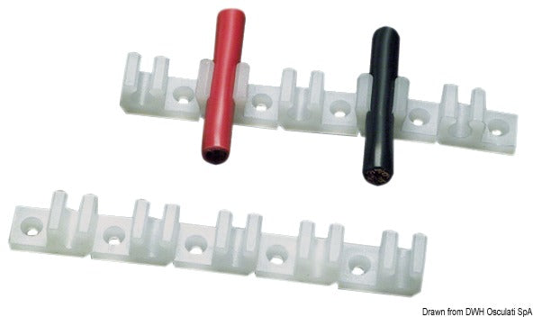 Befestigungsklem Rohr/Kabel Ø4