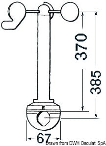 RAYMARINE Windfahne Short Arm – Marine Infinite Shop