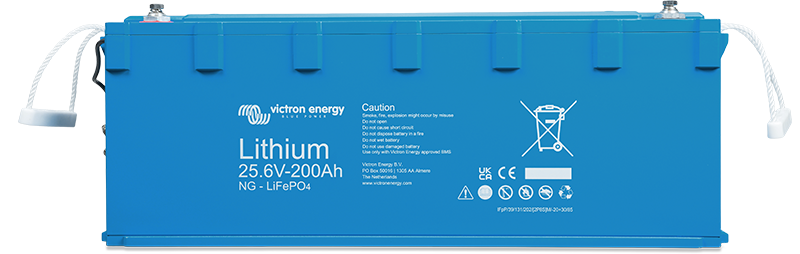 Victron Lithium-NG Batterie 200 Ah 12,8 V BMS integrierter Shunt Next Generation