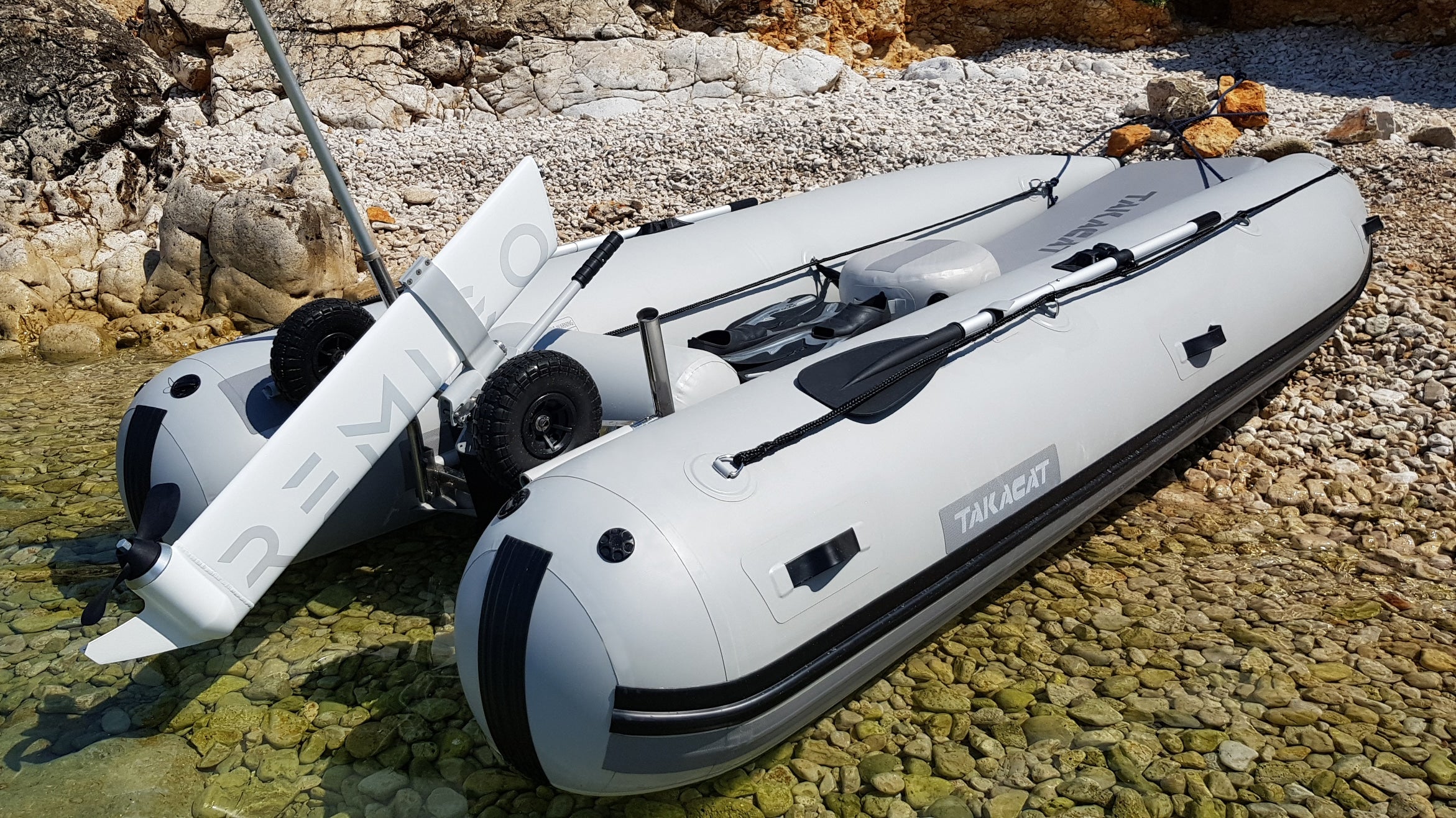 Remigo One 1 kW electric outboard motor