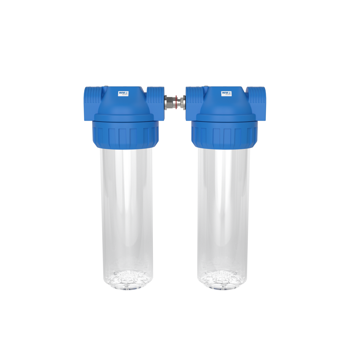 Doppel-Wasserfilter-Gehäuse (Größe M); Anschluss: 1/2" IG – Marine Infinite Shop