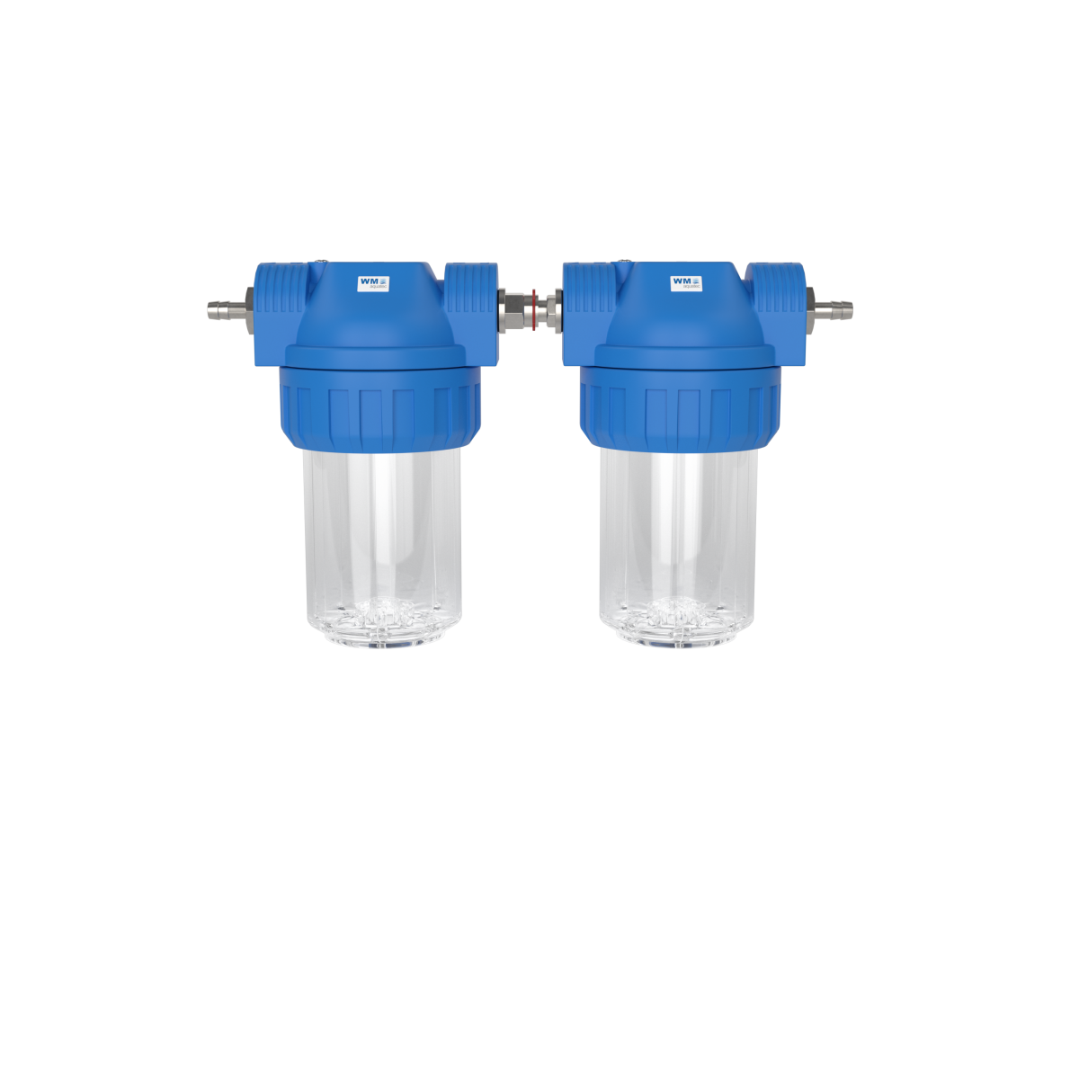 Doppel-Wasserfilter-Gehäuse (Größe S); Anschluss: Schlauchtülle 10mm – Marine Infinite Shop
