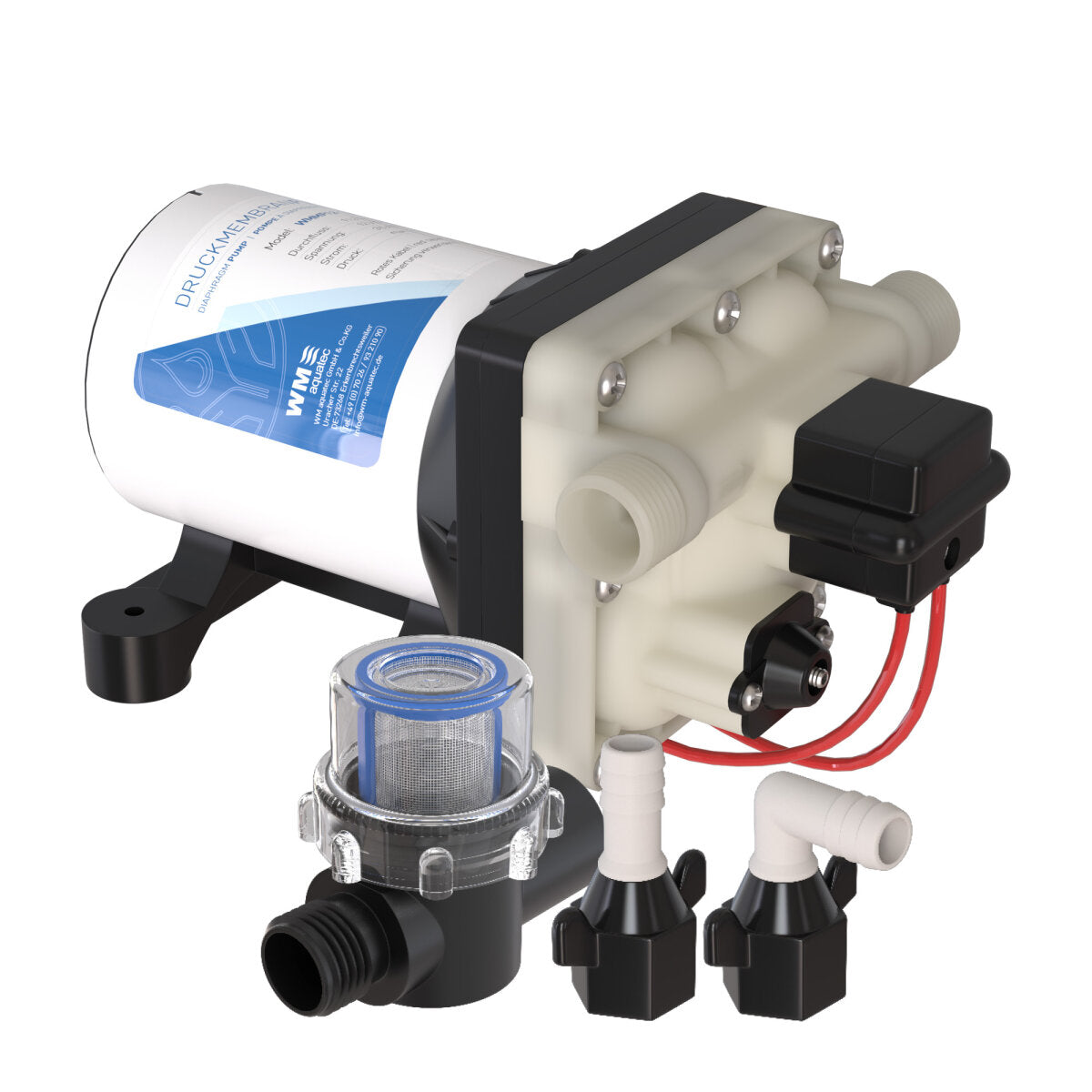 Druckmembranpumpe (12 VDC) – Marine Infinite Shop