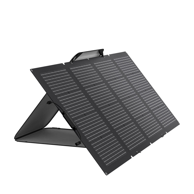 EcoFlow 220W bifacial foldable solar panel