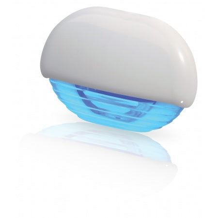 HELLA LED-Stufenleuchte Easy Fit Kunststoff 12/24V blaues Licht, weiß – Marine Infinite Shop
