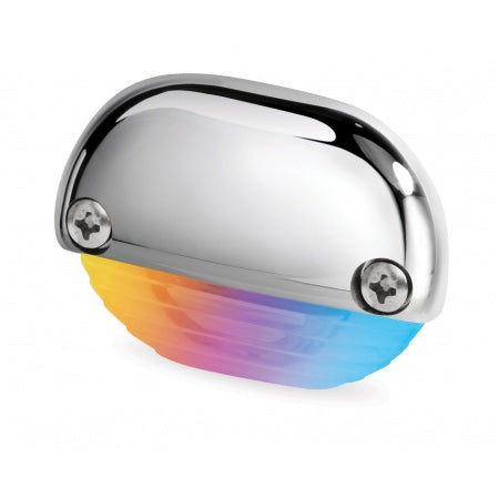 HELLA Apelo LED-Stufenleuchte verchromter Kunststoff 12/24V RGB – Marine Infinite Shop