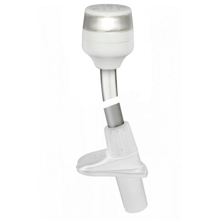 HELLA NaviLED 360 Compact Ankerlaterne, schwarz, mit Einsteckmast 1380mm – Marine Infinite Shop
