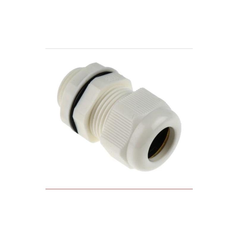 Cable gland M20, white, IP68