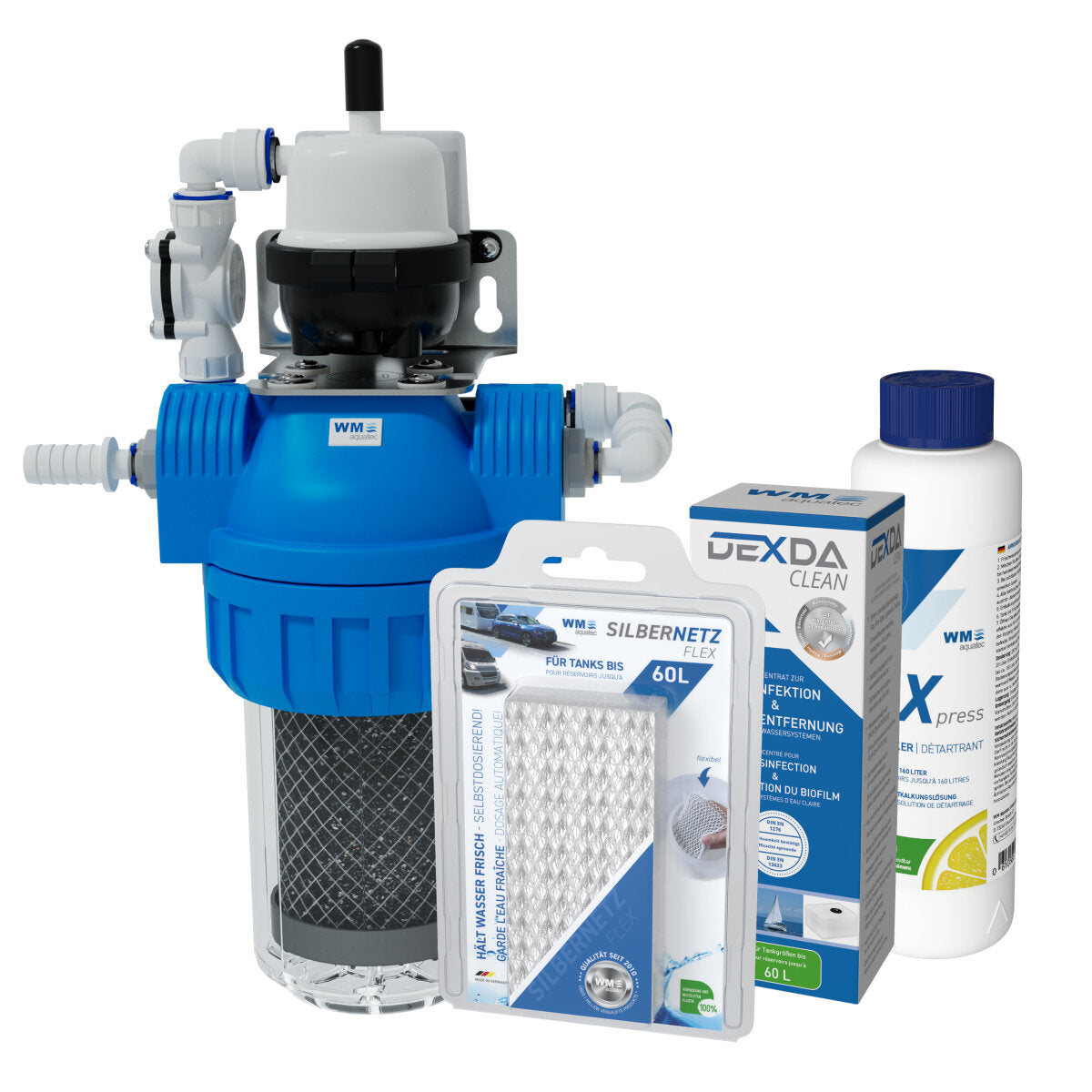 Komplett-Lösung Wasserhygiene UV-8 eco für Tanks bis 60 Liter (*) – Marine Infinite Shop