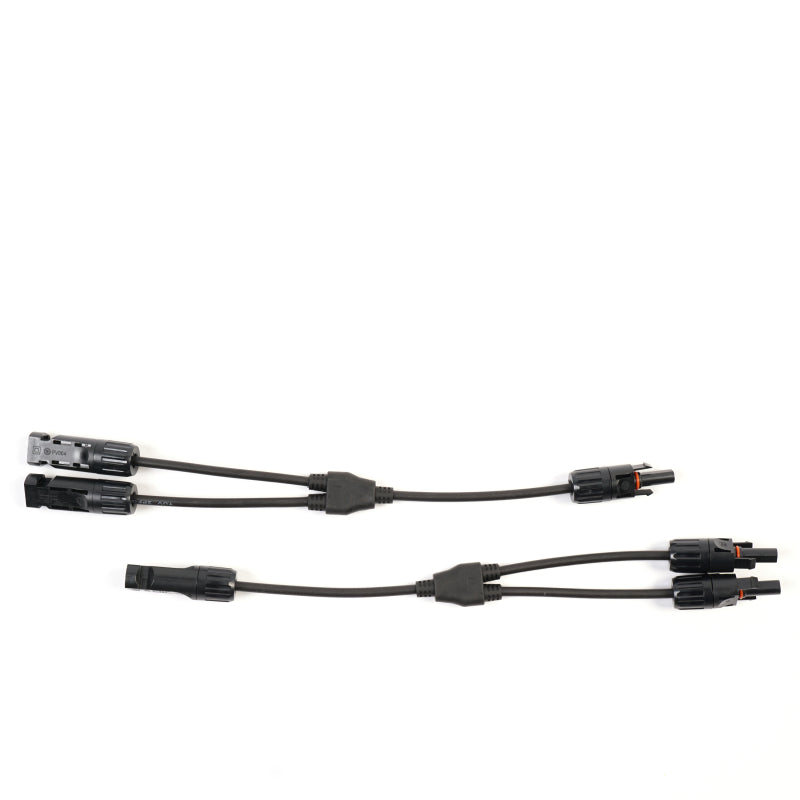MC4 Y-Stecker Set zur Parallelverschaltung von 2 Solarmodulen – Marine Infinite Shop