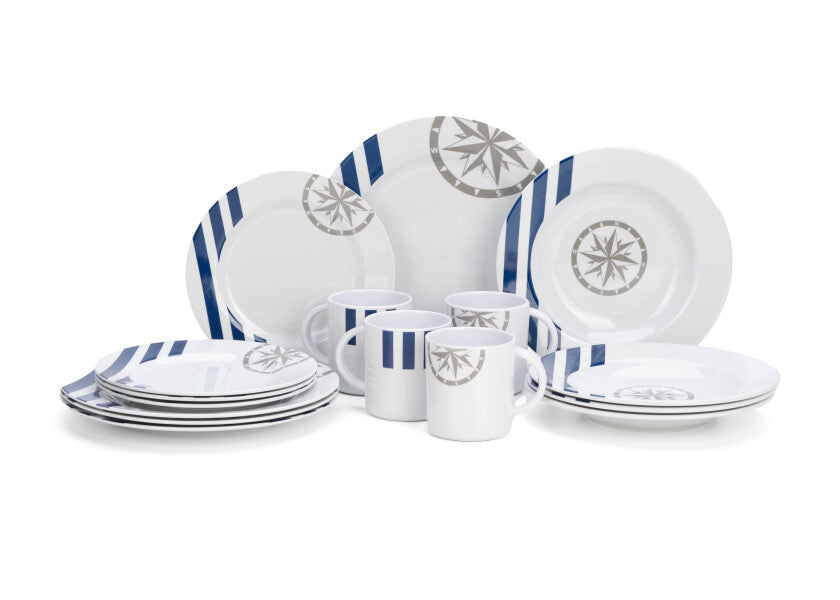 Geschirrset MARINA / 16-teilig – Marine Infinite Shop