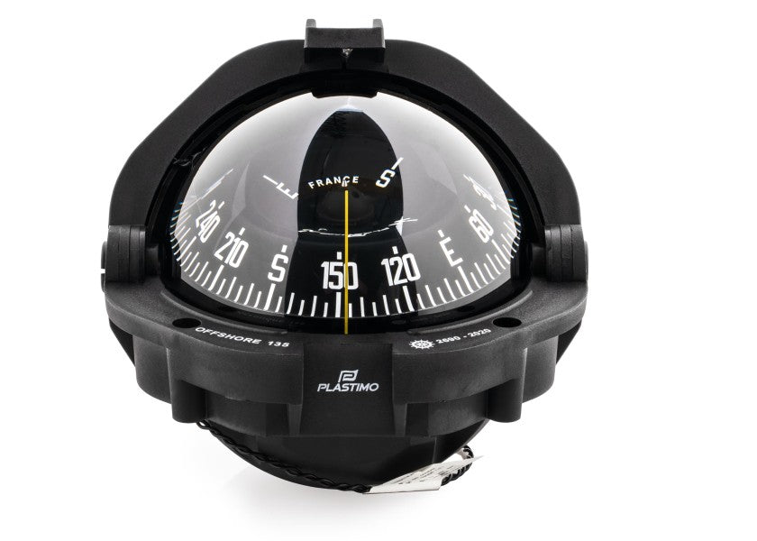 Kompass OFFSHORE 135 / schwarz / Z/A / Einbau – Marine Infinite Shop