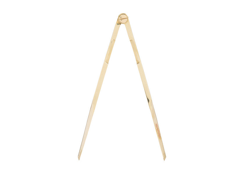 Schiffskartenzirkel Gerade / Messing – Marine Infinite Shop