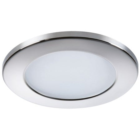 QUICK LED-Deckenleuchte Kleos 235 A4 24V 235mm, warmweiß, poliert – Marine Infinite Shop
