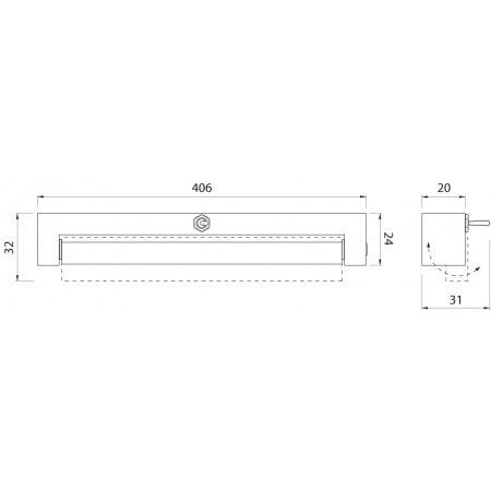 QUICK LED-Stableuchte Syria Velvet 41S 12V 4,5W 406mm mit Schalter warmweiß – Marine Infinite Shop