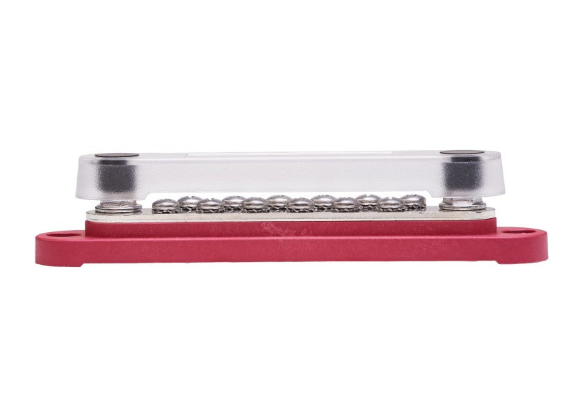 Sammelstützpunkt mit Gehäuse / 2x M6 / 12x M4 / rot – Marine Infinite Shop