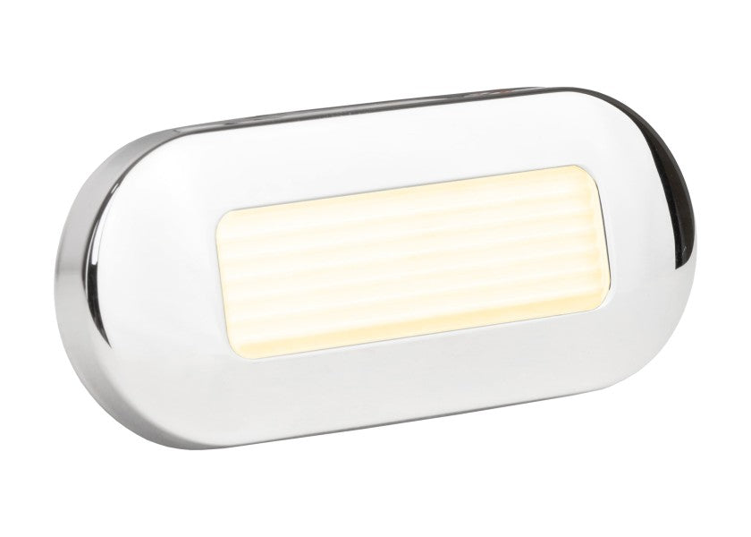 LED-Stufenleuchte / verchromt / warmweiß – Marine Infinite Shop