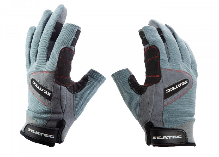 Professioneller Segel-Handschuh RACE / Daumen und Zeigefinger offen – Marine Infinite Shop