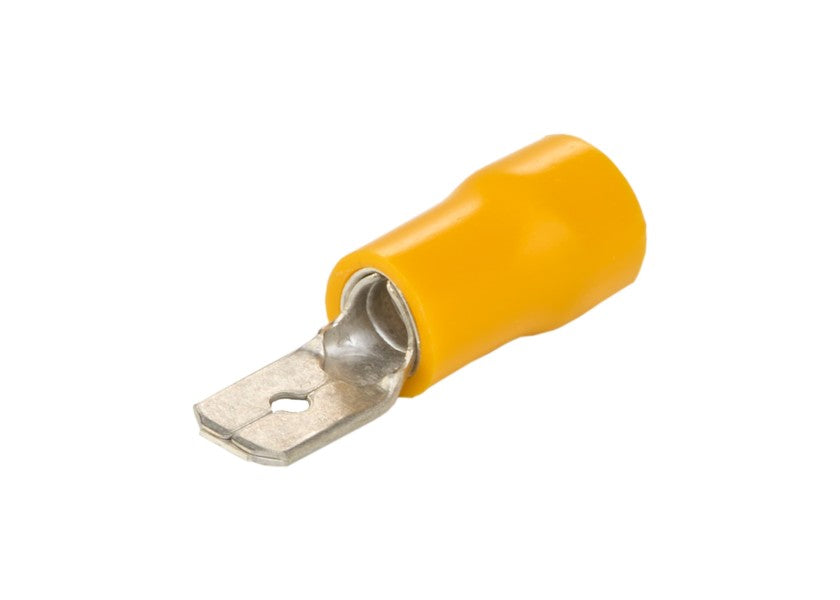 Flachstecker / Gelb / 4,0 - 6,0 mm² / 50 Stck. – Marine Infinite Shop