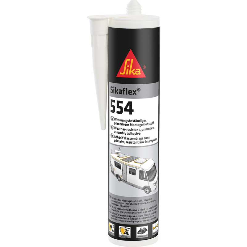 Sikaflex 554 (Sika 252i successor) 300 ml construction adhesive white