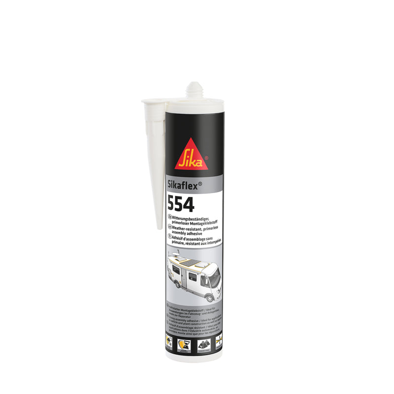 Sikaflex 554 (Sika 252i Nachfolger) 300 ml Konstruktionskleber weiß – Marine Infinite Shop