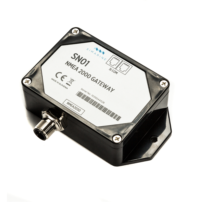 Simarine NMEA 2000 Gateway module for remote monitoring