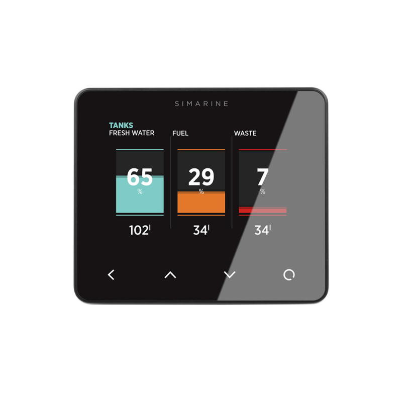 Simarine PICO Batteriemonitor - ohne Rahmen schwarz – Marine Infinite Shop (1/3)