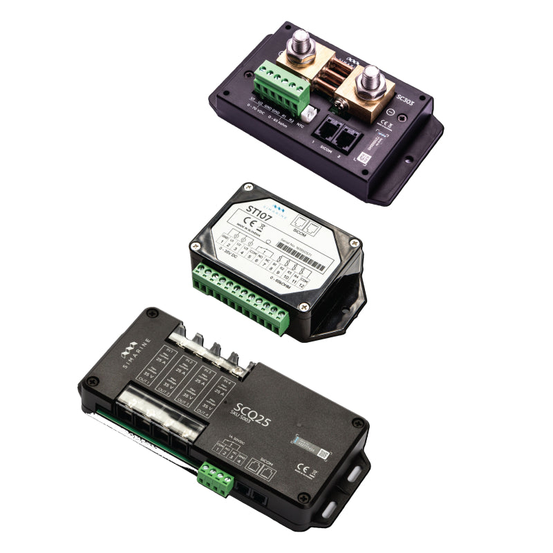 Simarine PICO Blue Set Rev23 - Schwarz ohne Einbaurahmen – Marine Infinite Shop (3/3)