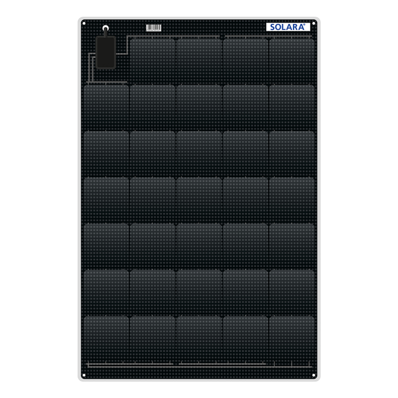 SOLARA Power M-Serie - S515M31/S Marine115Wp Kabelausgang auf der Rückseite – Marine Infinite Shop (1/3)