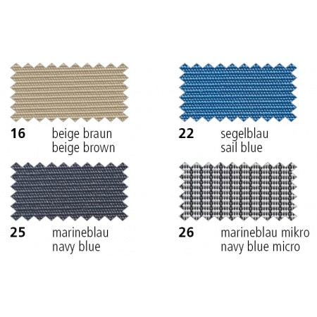 SUNPROOF Premium PES besch. 200cm 280g/m² marineblau mikro – Marine Infinite Shop