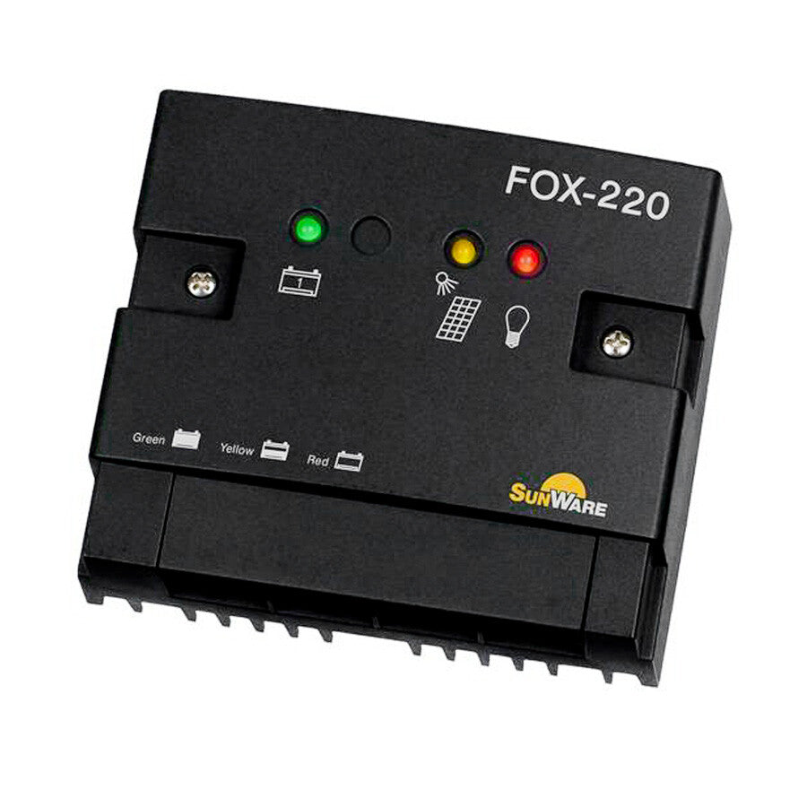 SunWare FOX-220 LED Solar Laderegler – Marine Infinite Shop