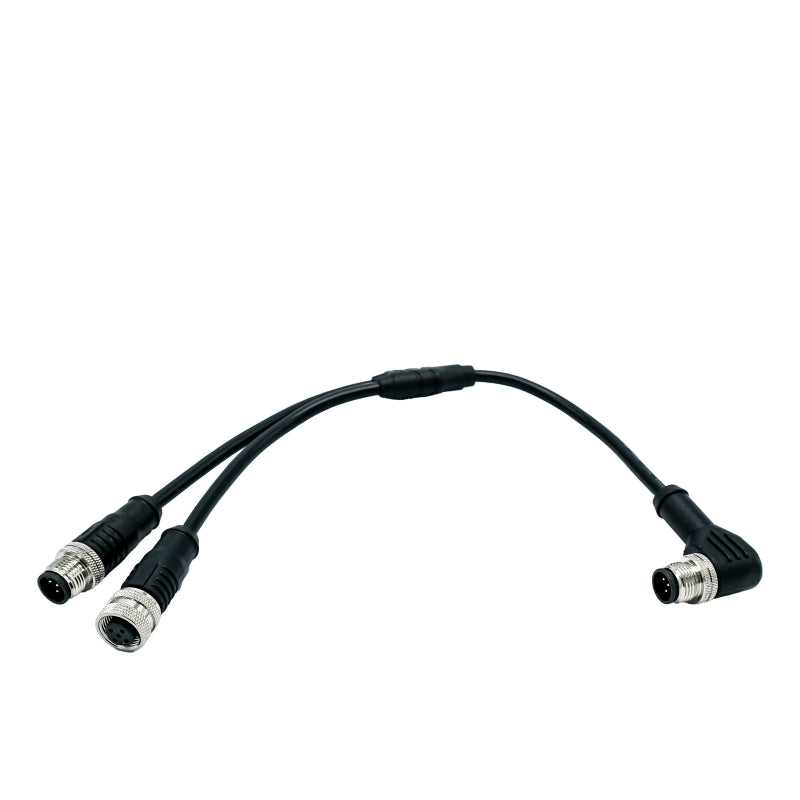 Super B Kabel DNV 0,2m Y-split Rechtwinklig männlich zu gerade weiblich – Marine Infinite Shop