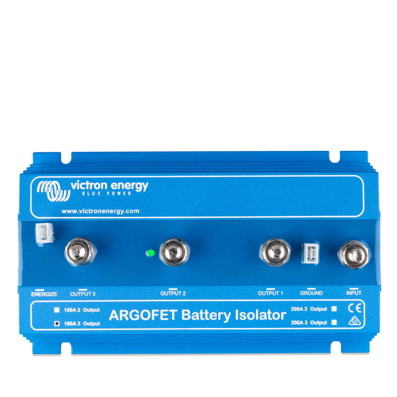 Victron Argofet 100-3 100A FET battery isolator for 3 batteries