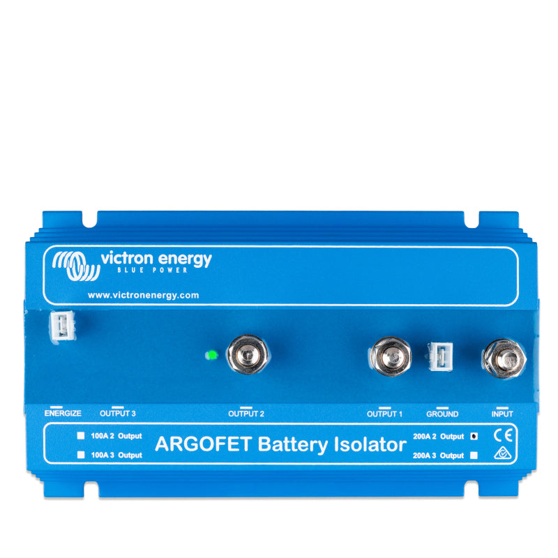 Victron Argofet 200-2 200A FET battery isolator for 2 batteries