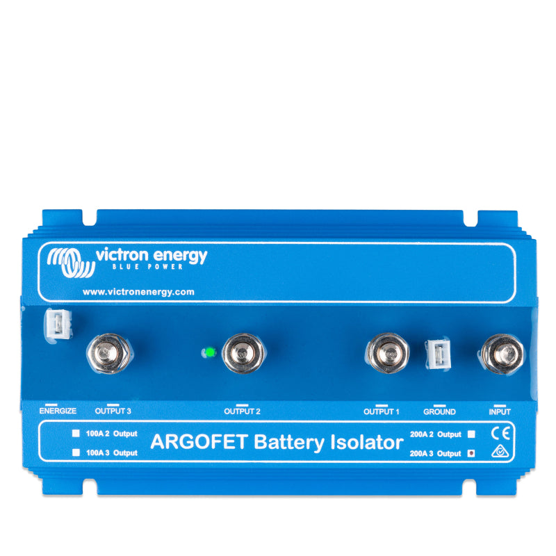 Victron Argofet 200-3 200A FET battery isolator for 3 batteries