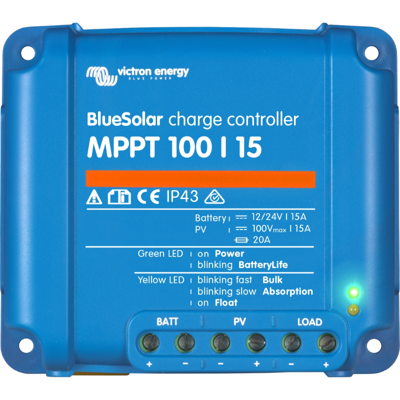 Victron BlueSolar MPPT 100/15 charge controller