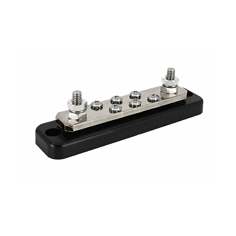 Victron Busbar 250 A / 70 V with 2 high current connections and 6 low current connections