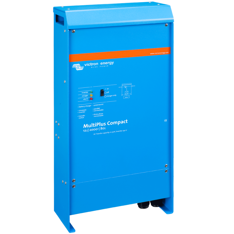 Victron MultiPlus C 12/2000/80 Wechselrichter 1600W und Ladegerät 12V – Marine Infinite Shop (3/3)