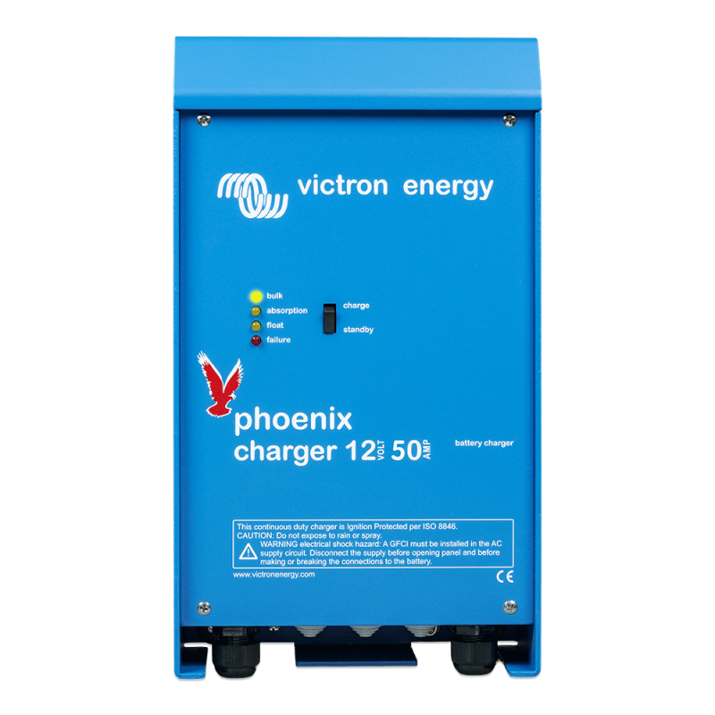 Victron Phoenix Charger 12/50 (2+1) 120-240V Batterieladegerät 50A 12V – Marine Infinite Shop