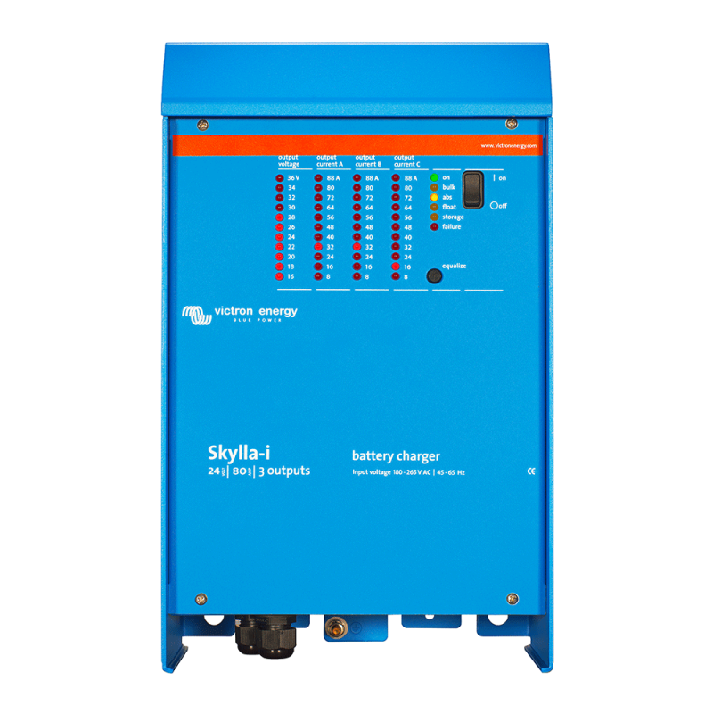 Victron Skylla-i 24/100 (3) 230V Batterieladegerät 100A 24V (3) – Marine Infinite Shop