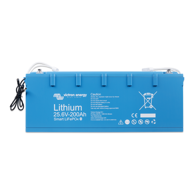 Victron Smart-a Lithium-Ionen 200 Ah Batterie LiFePO4 25,6V