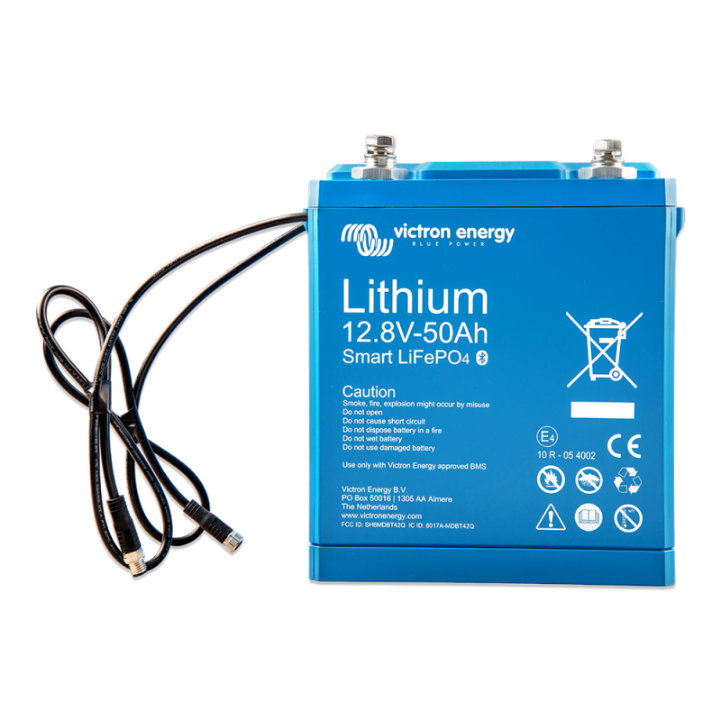 Victron Smart Lithium-Ion 50 Ah Battery LiFePO4 12.8V