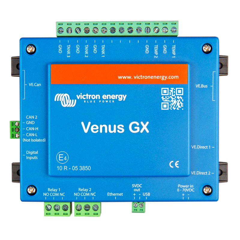 Victron Venus GX system monitoring and control unit