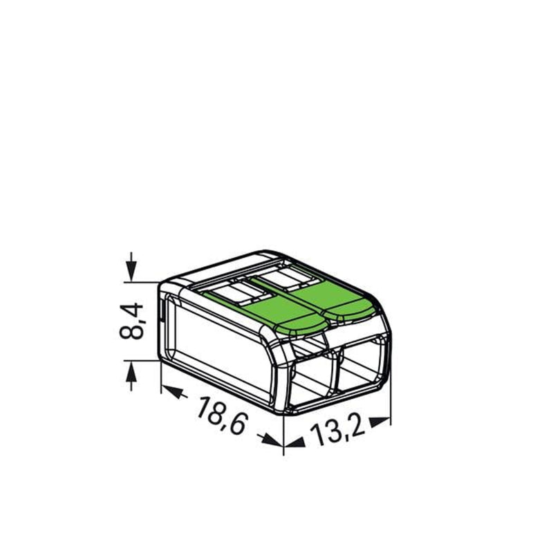 WAGO Verbindungsklemme Green Range flexibel bis 4mm² - 221-422 | 100er Pack – Marine Infinite Shop (7/7)