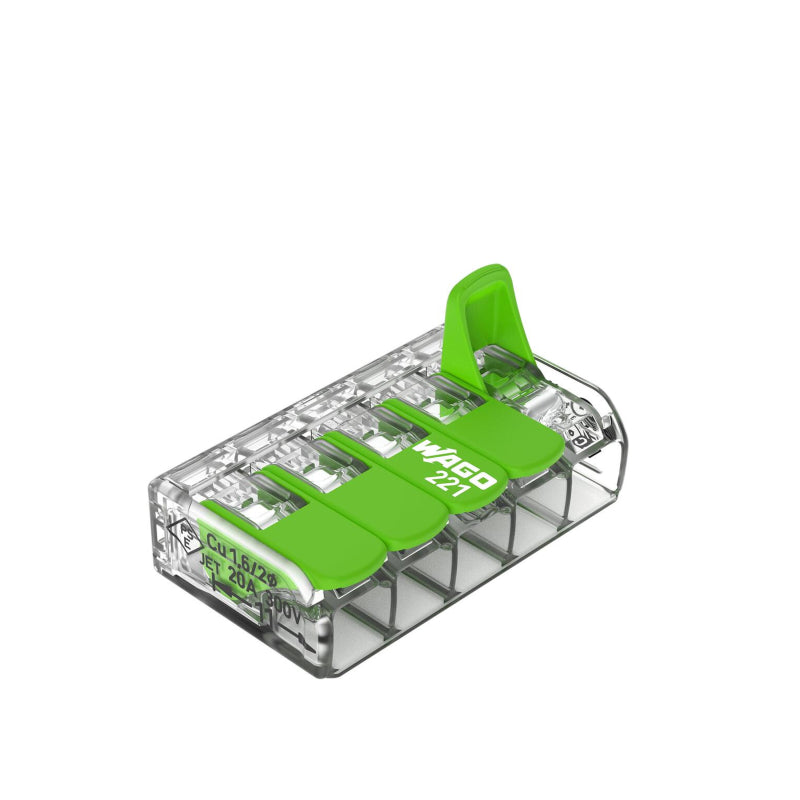 WAGO Verbindungsklemme Green Range flexibel bis 4mm² - 221-425 – Marine Infinite Shop (2/7)