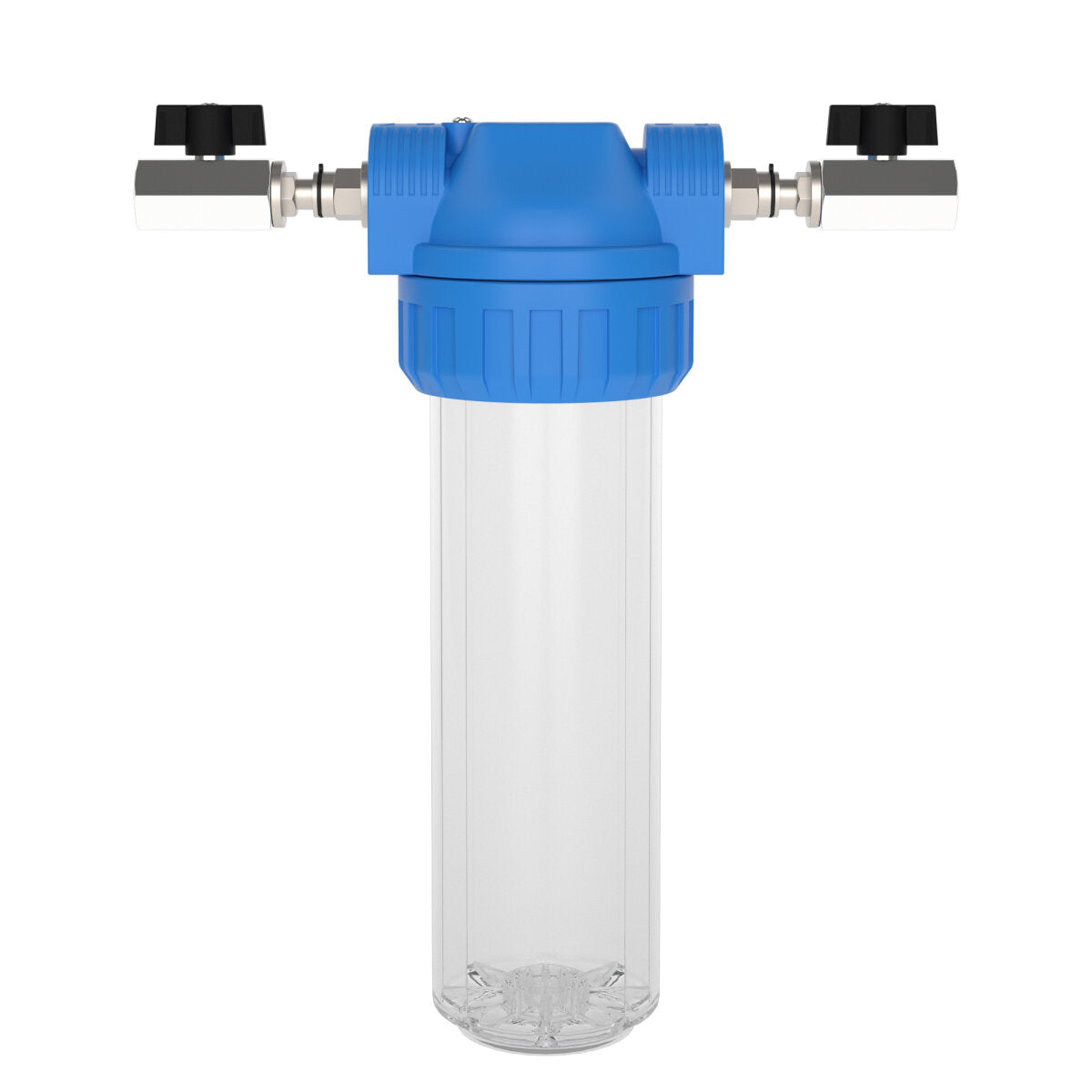 Wasserfilter-Gehäuse (Größe M) mit Anschluss IG 1/2" und Absperrhahn – Marine Infinite Shop