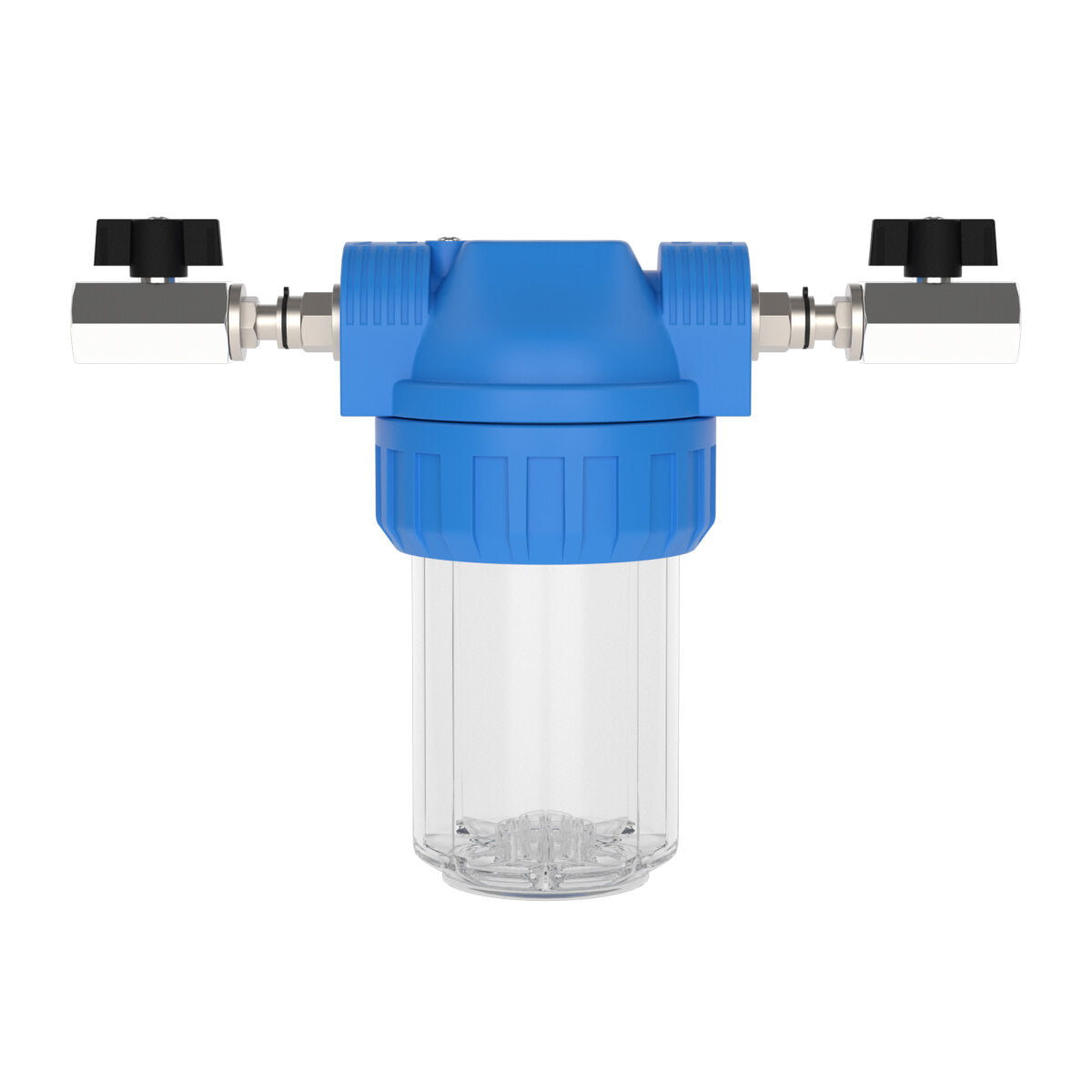 Wasserfilter-Gehäuse (Größe S) mit Anschluss IG 1/2" und Absperrhahn – Marine Infinite Shop
