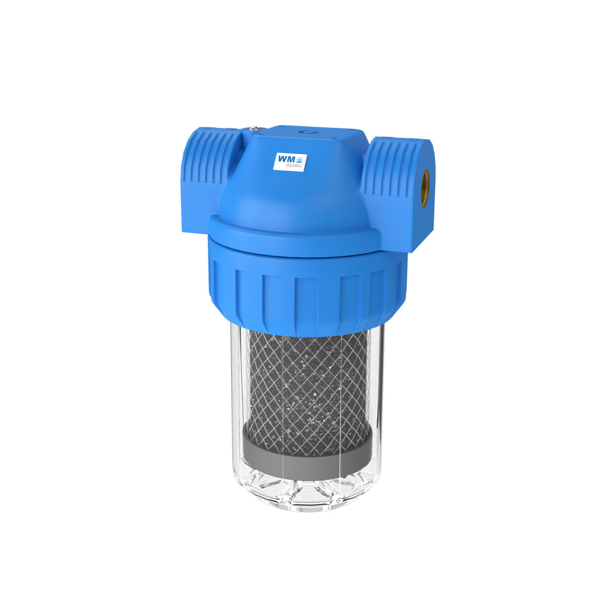 Wasserfilter-Gehäuse (Größe S) mit Anschluss IG 1/2" und vorinstalliertem Aktivkohlefilter-Element – Marine Infinite Shop
