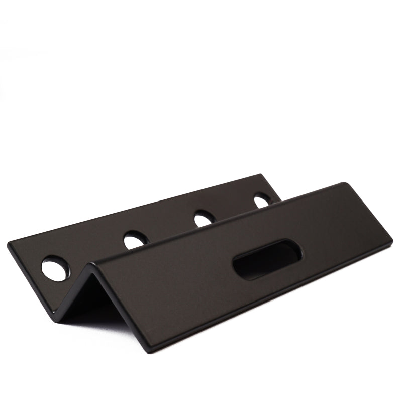 WATTSTUNDE® 100 mm Aluminium Z-Winkel HSZ100 schwarz Halterung – Marine Infinite Shop (2/2)