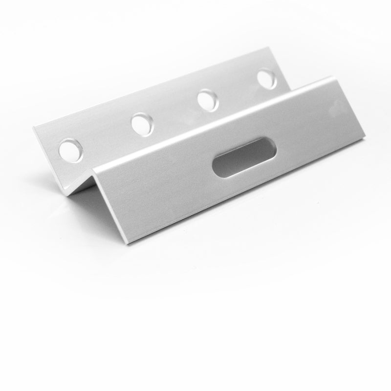 WATTSTUNDE® 100 mm Aluminium Z-Winkel HSZ100 weiß Halterung – Marine Infinite Shop (2/2)